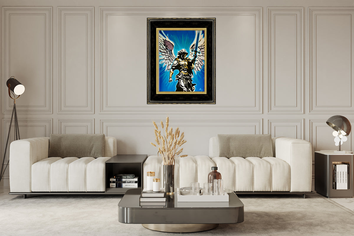 Original 30 by 40 Michael the Archangel
