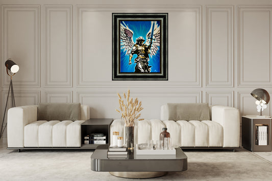 Original 30 by 40 Michael the Archangel